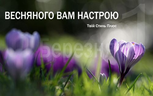 весна крокус)